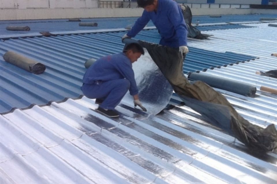 Thợ chuyên chống dột mái tôn nhà xưởng tại Bình Dương